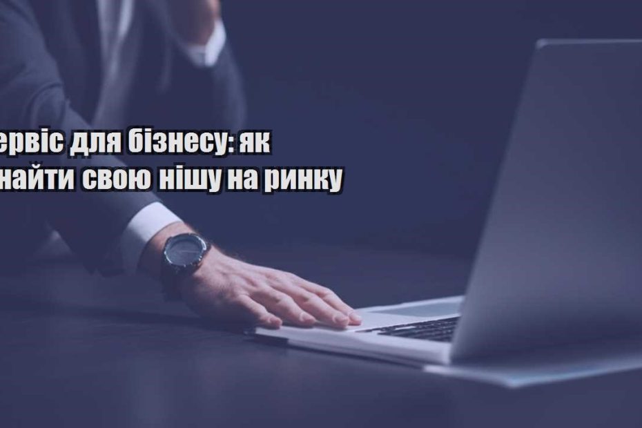 servis dlya biznesu yak znajty svoyu nishu na rynku