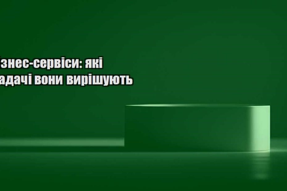 biznes servisy yaki zadachi vony vyrishuyut
