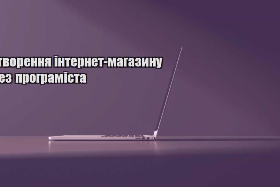 stvorennya internet magazynu bez programista