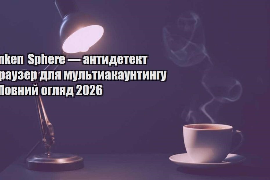 linken sphere — antydetekt brauzer dlya multyakauntyngu povnyj oglyad 2026
